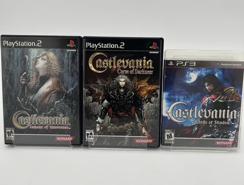 Castlevania Curse of Darkness Lament Of Innocence Lords Of Shadow Lot PS2 PS3