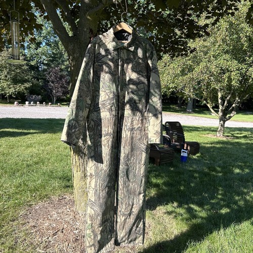 Insulated Coveralls Camouflage XL Hunting Gear Realtree Liberty Rugged Outdoor - Picture 21 of 21