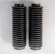 TRIUMPH FORK BOOTS GAITERS ALUMINUM FORKS 34-39 MM T140 T120 TR6 TR7 1971-85