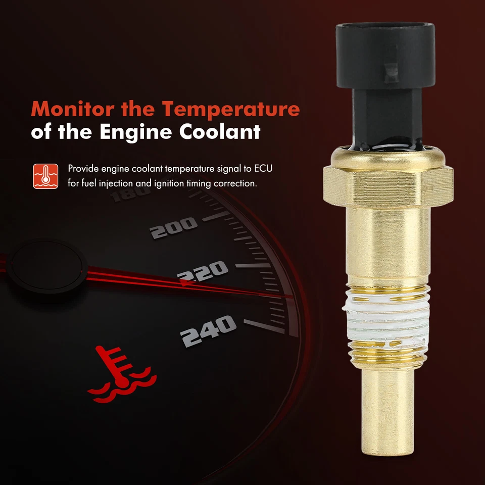 Nuevo interruptor de temperatura de aceite de motor para Chevrolet Corvette 1990-1996 LLV 1992-1993 Foto 2 de 4