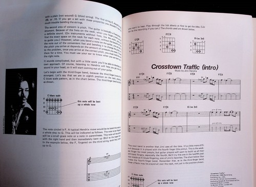 Jimi Hendrix Original Guide To Guitar Technique Of Guitar Tab Music Songbook - Picture 4 of 6