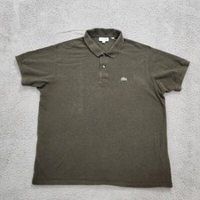 Lacoste Polo Shirt Mens 3XL Green Classic Fit Classic Fit L.12.12 Heathered Golf