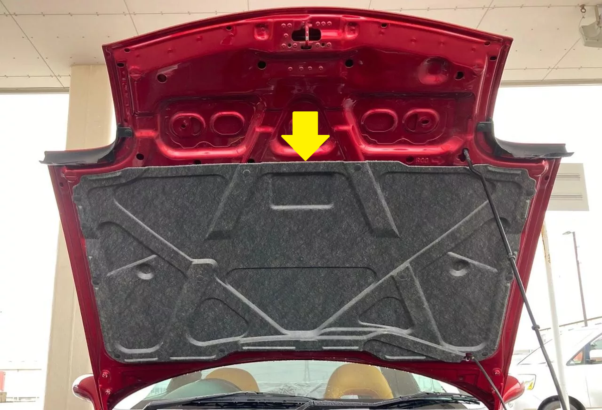 1993-2003 Mazda RX-7 FD3S OEM Bonnet Hood Insulator Insulation