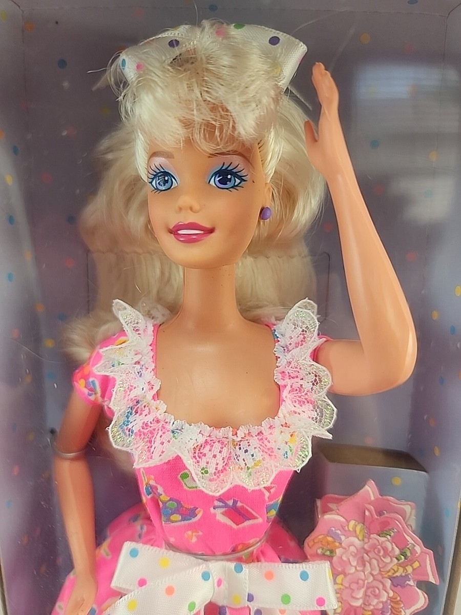 Vintage 1996 Birthday Surprise Barbie Doll Special Edition