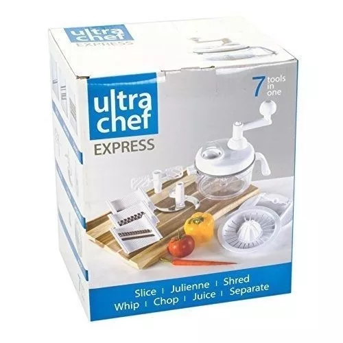 Ultra Chef Express Salsa Maker Chopper Slicer Mixer