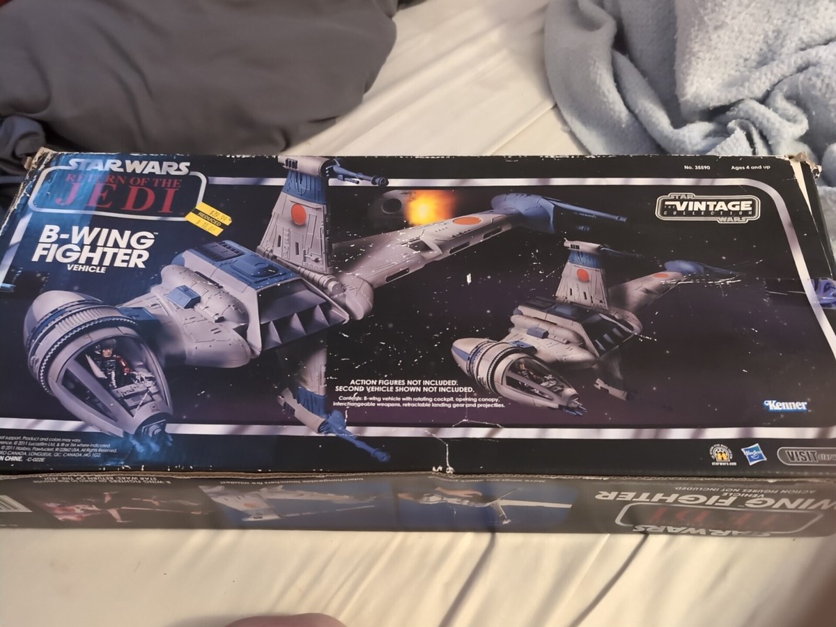 Star Wars B-Wing Fighter 未開封 Hasbro Star Wars Return Of The Jedi: B-Wing Fighter Vehicle