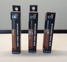 Lot of 3 ELF Hydrating Camo Concealer- Rich Ebony- Matte- 85858- NIB Sealed