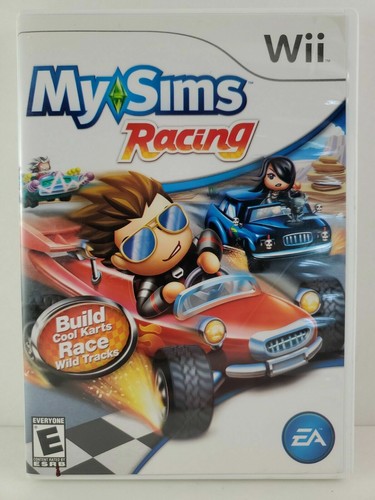 MySims Racing (Nintendo Wii Wii U) GAME COMPLETE MY SIMS BUILD & RACE GO KARTS - Picture 2 of 3