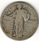 USA - 1930P - Standing Liberty - ¼ Silver $ - Low Mintage - #12753RG