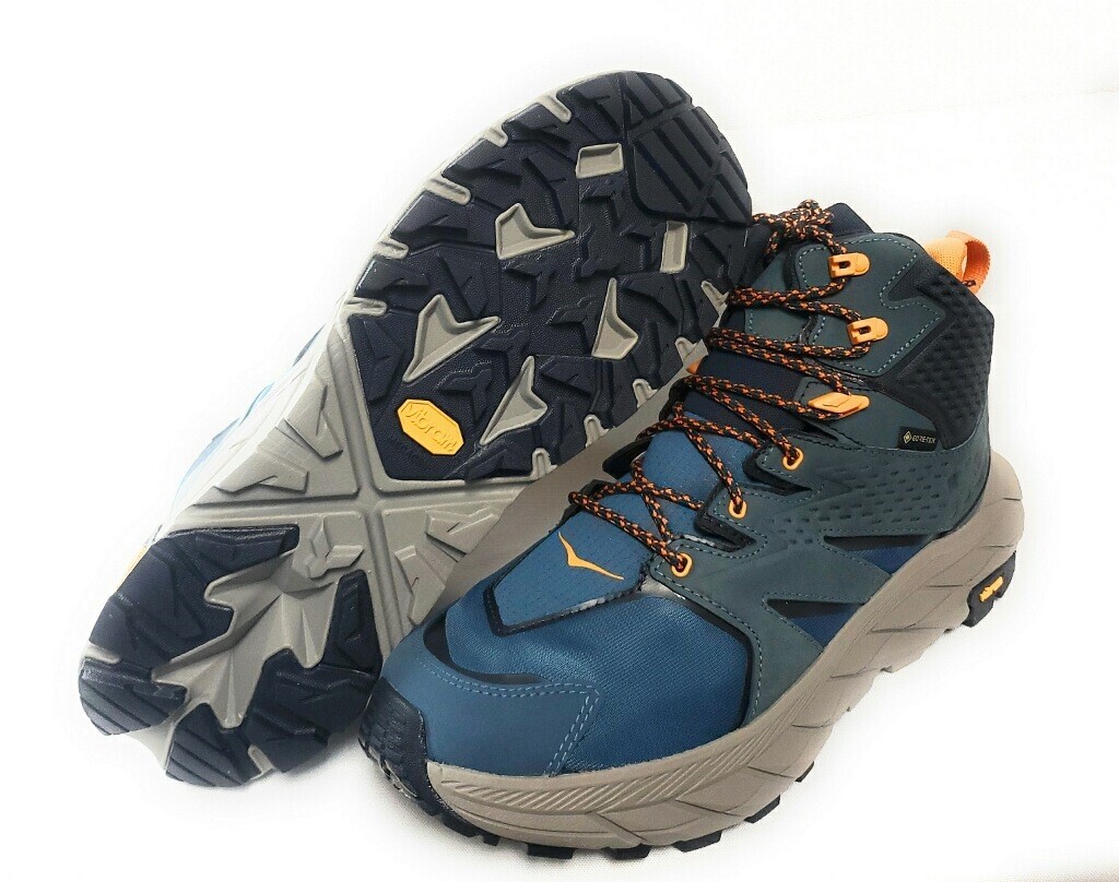 COPY - COPY - Hoka One Anacapa Mid GTX Gray Blue Hiking Boots 1122018-SBCRL Men… Hoka One One Men main image 3