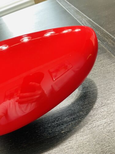 Porsche 996 911/986 Boxster 1999-2004 Left Drivers Side Mirror Cover Guards Red - Picture 2 of 6