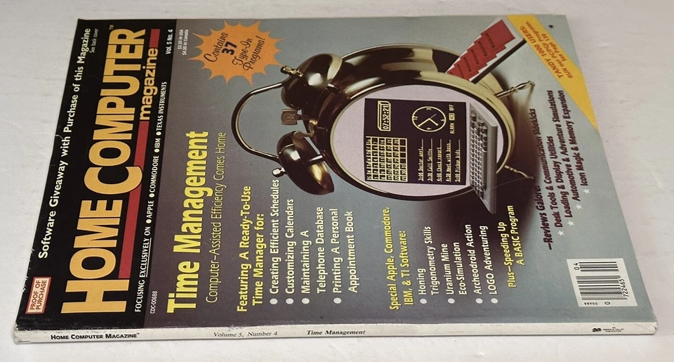 VTG Home Computer Magazine Vol. 5 Number 4 Apple Commodore IBM TI BASIC Tandy - Image 3 of 4