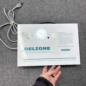 Delzone Zo 151 Cleaner Ozone Rare Needs New Lamp Tested Powers On And Pumps