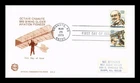 DR JIM STAMPS US COVER OCTAVE CHANUTE AVIATION PIONEER AIR MAIL FDC COMBO