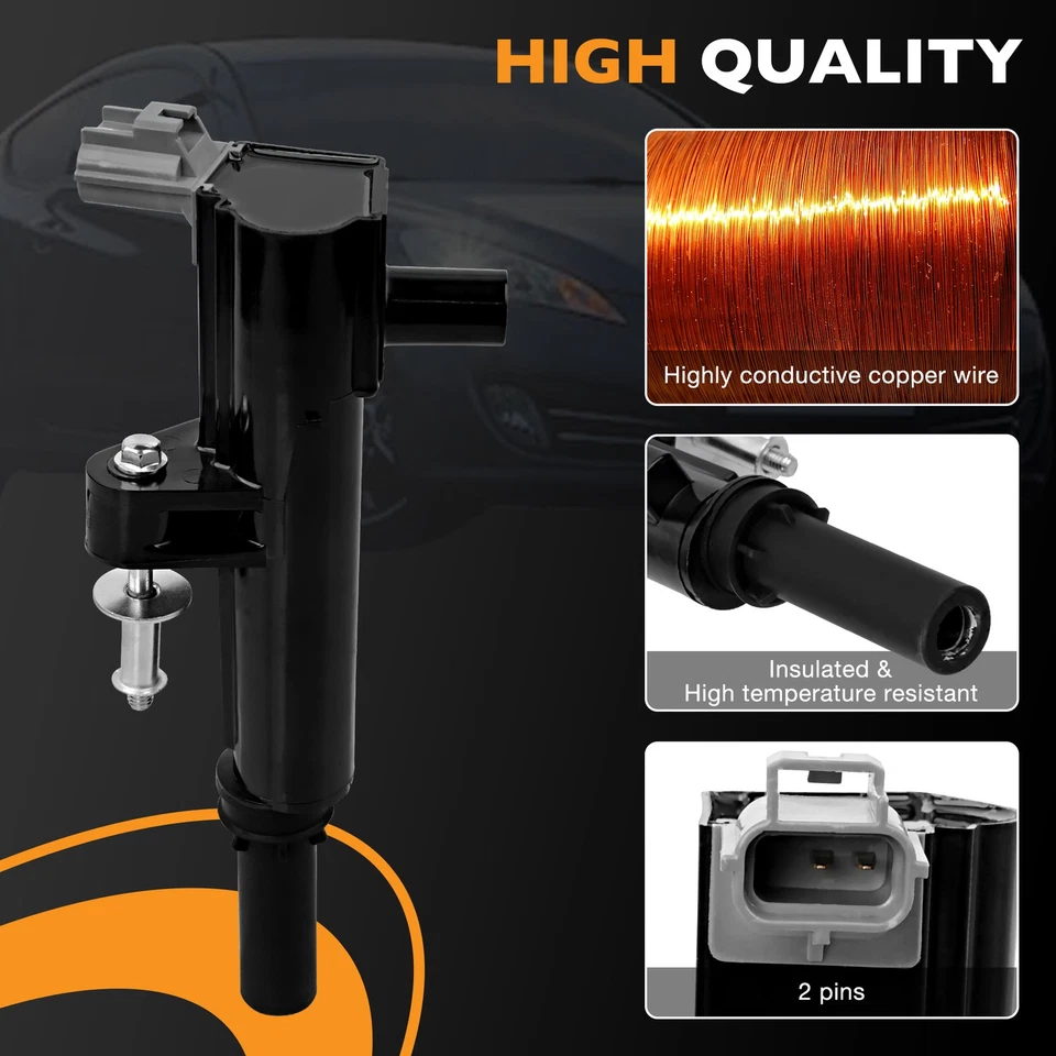 Spark Plug and Ignition Coil Ignition Wire for 2009 Dodge Durango V6 3.7L UF640 — 第 4/4 张图片