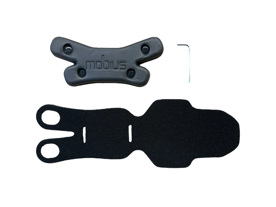 Muñequera Mobius X8 Motocross gris/negro mediana/grande -CAJA ABIERTA- Foto 4 de 4