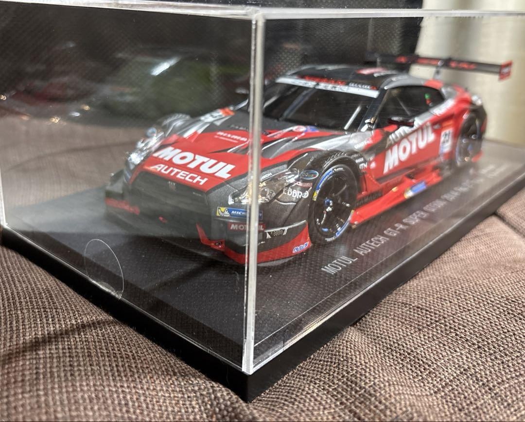ミニカー EBBRO SuperGT MOTUL AUTECH GT-R 2014 送料無料◇2025新品 Ebbro 1/18 Motul Autech GT-R Super GT