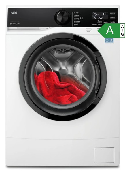 Aeg Waschmaschine Frontlader 7Kg Slim Prosense 1400U/Min Energie A-image