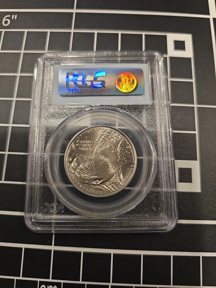 2008 S Pcgs Ms70 Bald Eagle 50c - Image 2 of 2