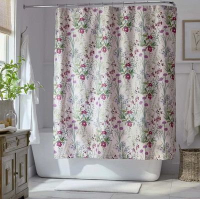 Company Cotton Bloom Meadow Classic Smooth Sateen Shower Curtain