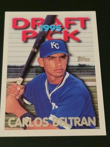 1995  Topps Traded & Rookies #18T Carlos Beltran, Rookie, UER ERROR CARD NM-MT