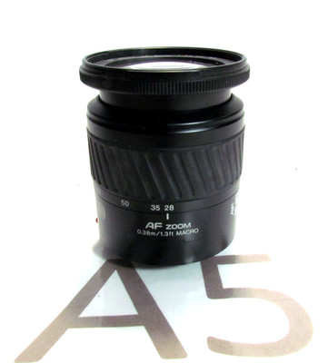 Minolta Objektiv 28 80 mm f/3,5 5,6 AF für Sony Alpha A-Mount und Minolta refm