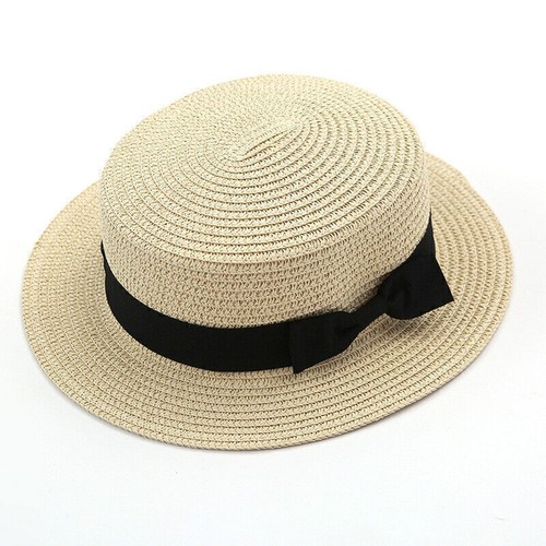 Florentiner Kreissäge Damen Melone Bowler Sonnenhut Strandkappe Panamahut Hut - Bild 5 von 15