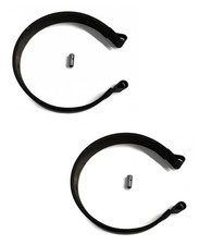  2 Drum Brake BANDs and PIN replaces 6" 6 Yard Cart Yerf-Dog Azusa Manco Stens