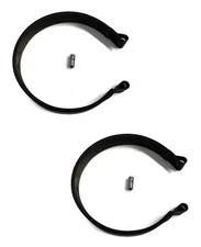 (2) Drum Brake BANDs and PIN replaces 6" 6 Yard Cart Yerf-Dog Azusa Manco Stens
