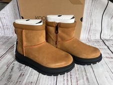 Size 7 Koolaburra by UGG Womens Koola Mini Hybrid Boots Chestnut Waterproof NEW