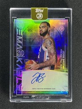 2025-26 Topps Three 3 Basketball Johni Broome #RM-JB Re-Markable Auto 76ers /49