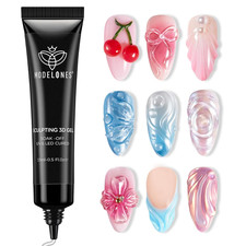 3D Gel Nail Art, Sculpting Gel Glue for Molding, Drawing, Charms & Gems Glue, Na
