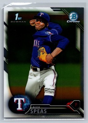 2016 Bowman Draft #BDC-45 Alex Speas Chrome *ZD