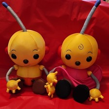 Vintage 1999 Mattel Disney Rolie Polie Olie  Zowie Plush Set 17  