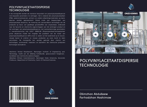 Olimzhon Abdullaew (U. A.) | Polyvinylacetaatdispersie Technologie | Taschenbuch-image