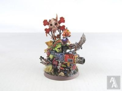 Kaptin Badrukk Flash-Git Ork Freebooter - Figurine Metal Warhammer 40k