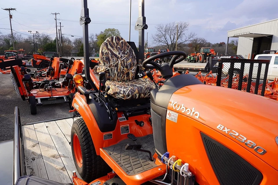 Seat Covers for Kubota BX2380 and BX2680 in Savanna Waterproof Endura - image 2 of 4