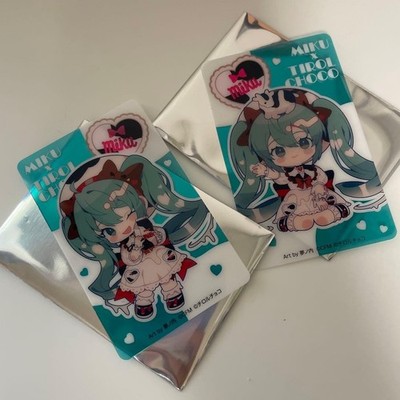 Hatsune Miku Tirol Choco Clear Card