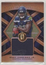 2019 Panini Gold Standard Newly Minted Memorabilia 62/199 Gary Jennings Jr zl1