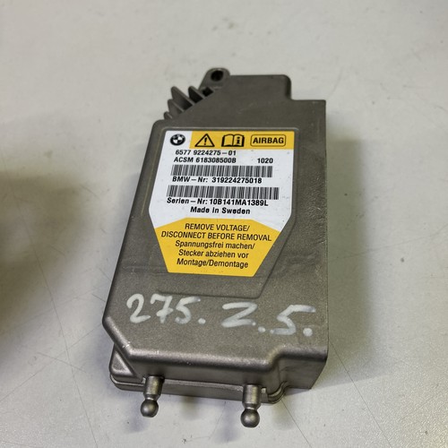 BMW 7er F01 F02 5er F10 F11 ECU Steuergerät Luftmodul Airbagsteuergerät 9224275