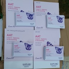 AAT LEVEL 3 Exam kits and POCKET notes ALL UNITS