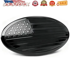 For 2018-2023 Ford F250 F350 Front Grille Tailgate US Flag Oval Emblem Badge