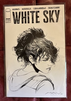 White Sky #1 3rd Print Trinity Exclusive Mavinga Variant Ltd 888 NM/NM+  
