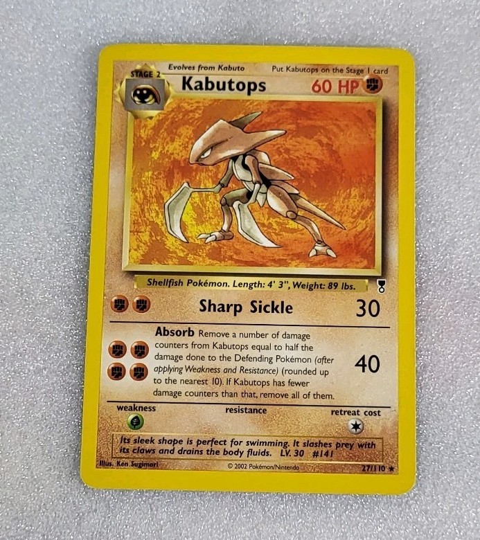 Kabutops 27/110 MP/HP Legendary Collection Non-Holo Rare Pokemon TCG