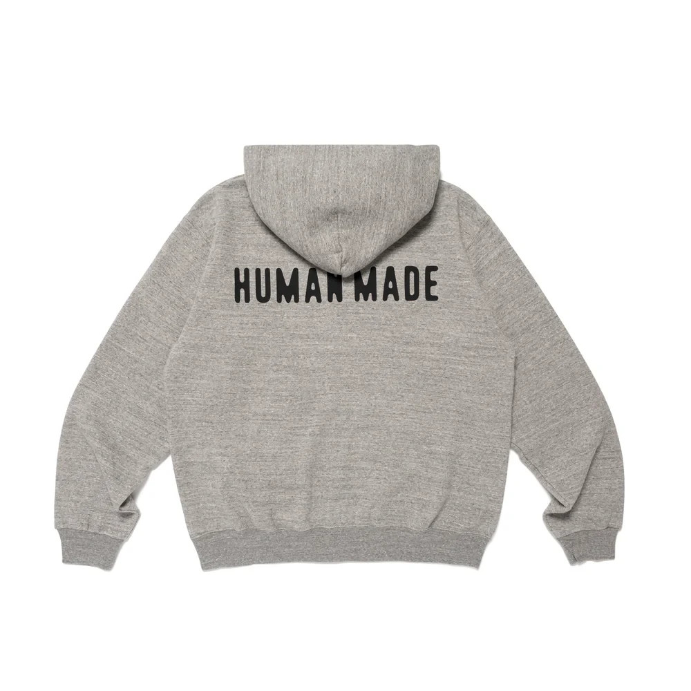 HUMAN MADE Classic Zip-Up Sweat Hoodie Gray | eBay HUMAN MADE Classic Zip-Up Sweat Hoodie Gray | eBay