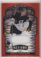 2020-21 Upper Deck Allure Rookie Red Rainbow Jerseys Mikey Anderson #83 0l2
