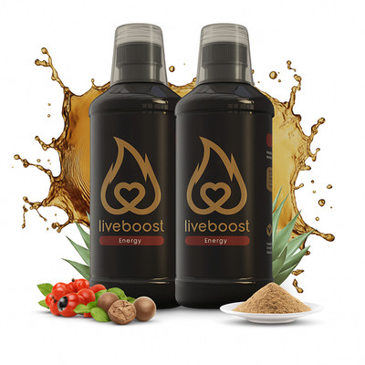 LIVEBOOST 480ml - 2 - PACK - Female & Male Supplement, Natural Ingredients