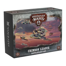 Warcradle Studios Dystopian Wars Crimson League Battlefleet Set - New & Sealed