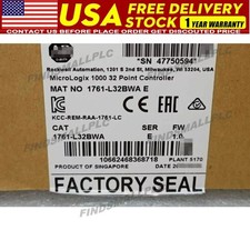 Allen-Bradley 1761-L32BWA MicroLogix1000 32 Point Controller  US Free Tax