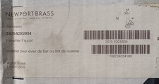Newport Brass 2470-5203/034 Single Handle Bar...